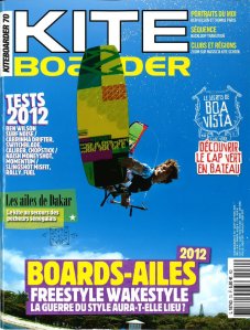 Couverture du Kiteboarder Magazine N°70